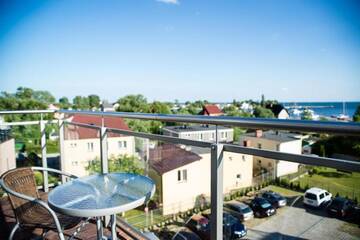Фото номера Стандартный двухместный номер с 1 кроватью и балконом Отель Hotel Jastarnia г. Ястарня 19