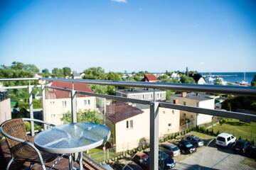 Фото номера Стандартный двухместный номер с 1 кроватью и балконом Отель Hotel Jastarnia г. Ястарня 7