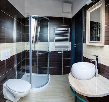 Фото номера Двухместный номер Делюкс с 1 кроватью и балконом Отель Hotel Jastarnia г. Ястарня 8