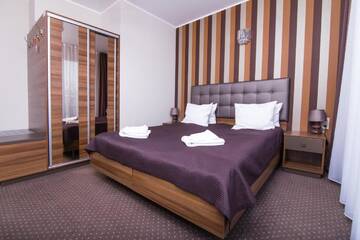 Фото номера Двухместный номер Делюкс с 1 кроватью и балконом Отель Hotel Jastarnia г. Ястарня 9