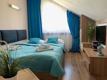 Фото номера Апартаменты-студио с балконом Апартаменты Marina Jastarnia Apartamenty w budynku z Basenem г. Ястарня 3