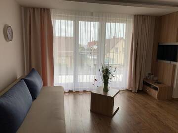 Фото номера Апартаменты с 1 спальней Апартаменты Marina Jastarnia Apartamenty w budynku z Basenem г. Ястарня 43