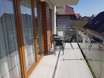 Фото номера Апартаменты с 1 спальней Апартаменты Marina Jastarnia Apartamenty w budynku z Basenem г. Ястарня 6