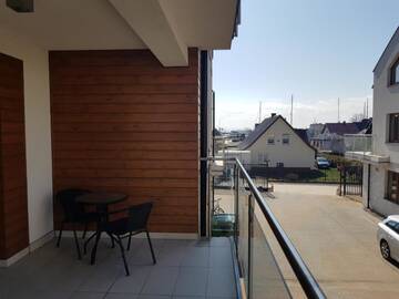 Фото номера Апартаменты с 1 спальней Апартаменты Marina Jastarnia Apartamenty w budynku z Basenem г. Ястарня 10