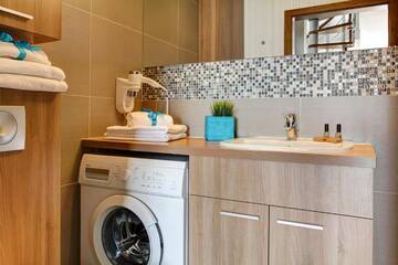 Фото номера Апартаменты-студио с балконом Апартаменты Marina Jastarnia Apartamenty w budynku z Basenem г. Ястарня 9