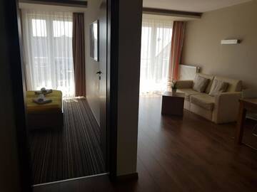 Фото номера Апартаменты с 1 спальней Апартаменты Marina Jastarnia Apartamenty w budynku z Basenem г. Ястарня 38