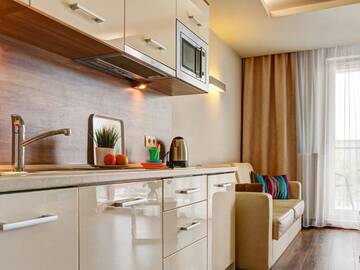 Фото номера Апартаменты с 1 спальней Апартаменты Marina Jastarnia Apartamenty w budynku z Basenem г. Ястарня 33