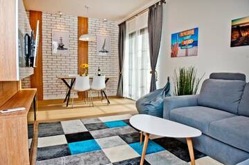 Фото номера One-Bedroom Apartment with Balcony - Ogrodowa 136/A3 Street Апартаменты Willa Haven BlueApart Jastarnia г. Ястарня 35