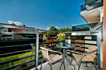 Фото номера One-Bedroom Apartment with Balcony - Ogrodowa 136/A4 Street Апартаменты Willa Haven BlueApart Jastarnia г. Ястарня 29